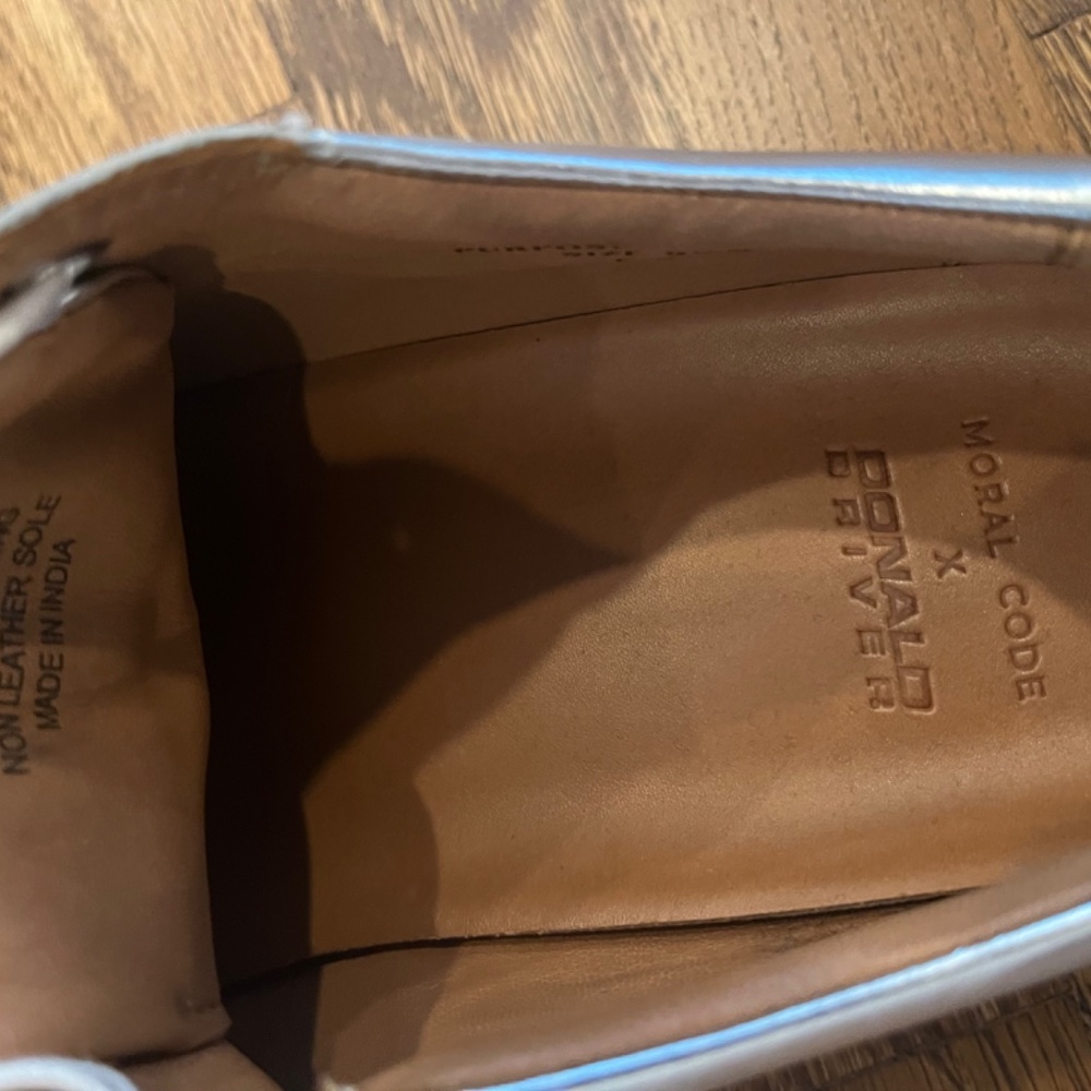 Moral Code Donald Driver - Silver Low Top Men’s 9… - image 4